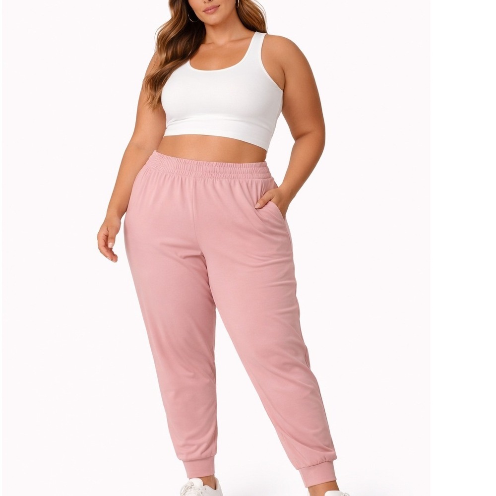 Joggers/Lounge Pants PINK Active Victoria's Secret XL‎ Blush Pink Athletic